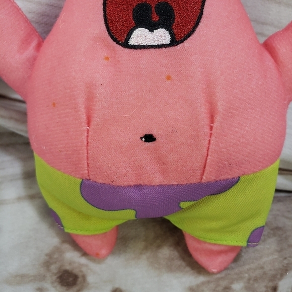 SpongeBob SquarePants Patrick Star Plush Stuffed Toy 7.5 Inch 2019 - Picture 4 of 9